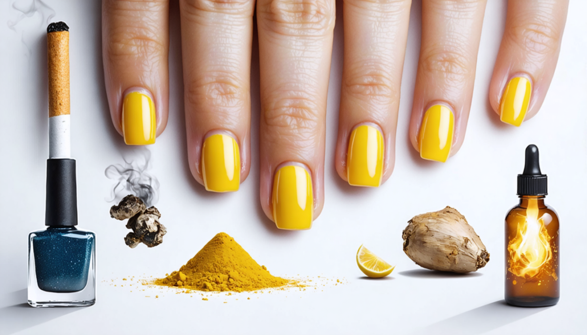 découvrez les causes inattendues de la décoloration jaune de vos ongles et apprenez comment y remédier pour retrouver des ongles sains et éclatants.