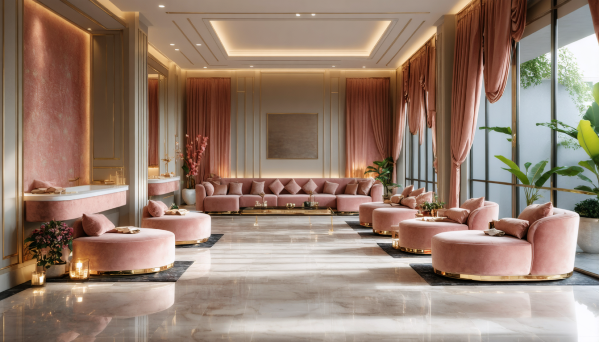 découvrez des inspirations élégantes pour sublimer la décoration de votre institut de beauté haut de gamme et offrir une ambiance raffinée à vos clients.