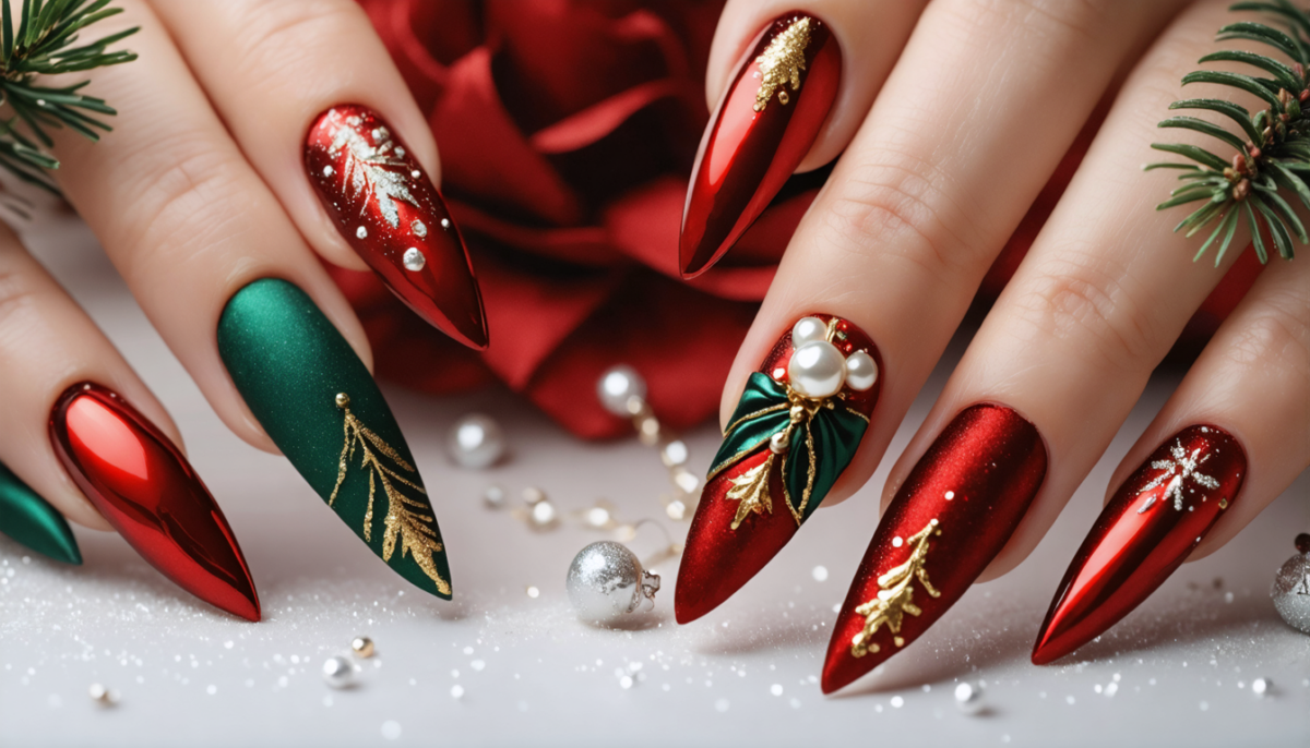 découvrez des inspirations d’ongles élégants et festifs pour sublimer vos fêtes de noël avec style et glamour.