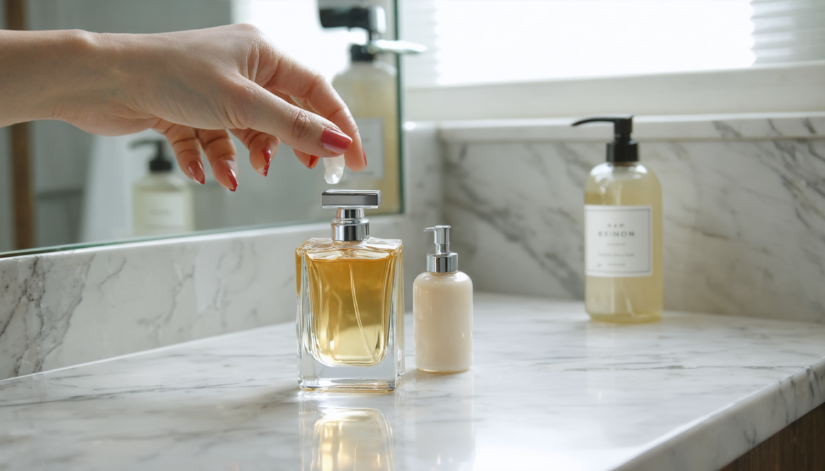 découvrez une astuce simple et efficace pour prolonger la tenue de votre parfum toute la journée et profiter d'une fragrance durable.