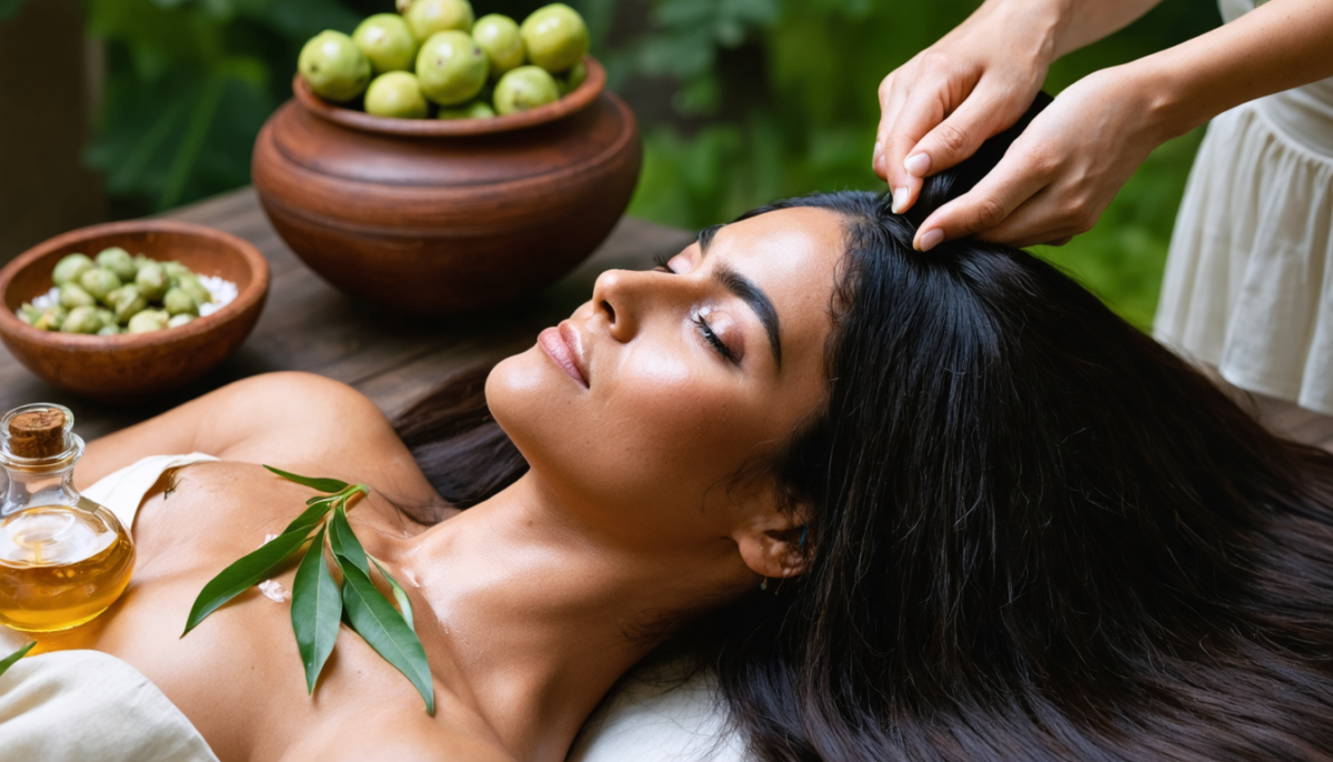 découvrez un rituel ancestral indien qui transforme les cheveux fragiles en une crinière éclatante de santé, pour des cheveux forts, brillants et revitalisés.