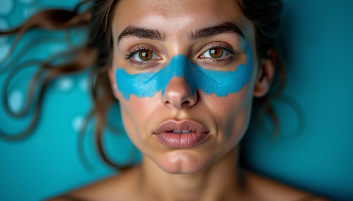 Le fond de teint bleu : la nouvelle révolution beauté qui va vous étonner