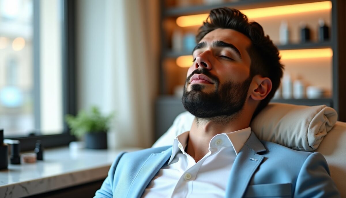 Quel est le soin visage incontournable pour homme à Paris ?