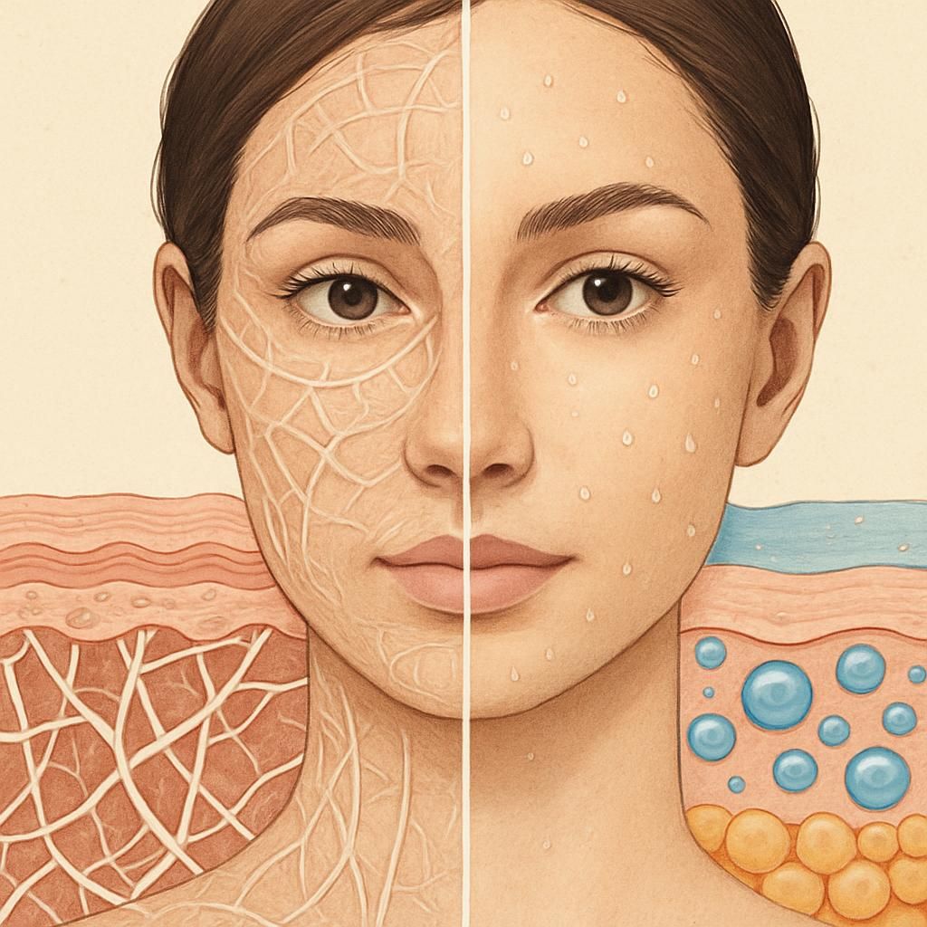 découvrez lequel choisir entre l'acide hyaluronique et le collagène pour lutter efficacement contre le vieillissement de votre peau et retrouver éclat et jeunesse.